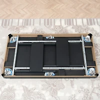 Streamdale 5.5 Ft Billiard Table with Green Velvet Cloth and Accessory Set