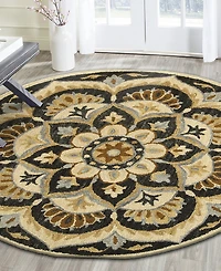 Lr Home Radiance Rdc-062 6' x 6' Round Area Rug