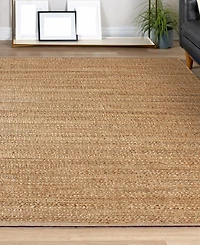 Lr Home Nancy Natur-302 7'9" x 9'9" Area Rug
