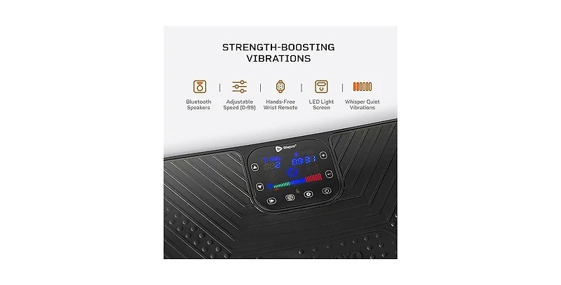 LifePro Rumblex 4D Vibration Plate – Triple Motor, 3D/4D Vibration for Whole Body Fitness at Home