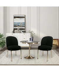 Wooden dining chairs set of 2 room chair for kitchen, home, living room,