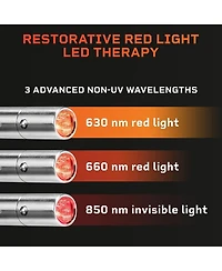 LifePro Red & Infrared Light Therapy Device for Pain Relief & Inflammation, 3 Wavelengths