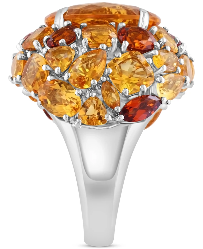 Effy Blue Topaz (18 ct. t.w.) & London Blue Topaz (3 ct. t.w.) Cluster Ring in Sterling Silver (Also in Amethyst & Citrine)