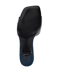 Nine West Women's Rokke Slip-On Tapered Heel Sandals