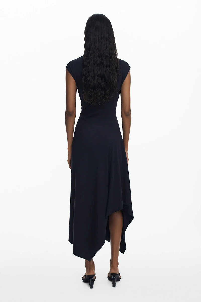 Desigual Women's Asymmetric floral dress