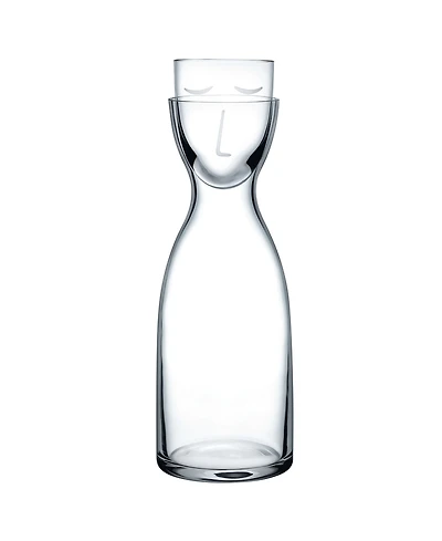Nude Glass Mr. & Mrs. Night Carafe, Tall