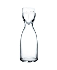 Nude Glass Mr. & Mrs. Night Carafe, Tall
