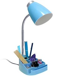 Creekwood Home 18.5" Flexible Gooseneck Organizer Desk Lamp
