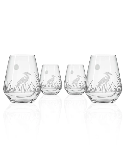 Rolf Glass Heron Stemless Wine Tumbler 18oz