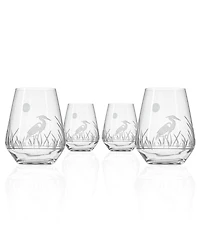 Rolf Glass Heron Stemless Wine Tumbler 18oz