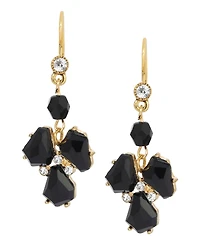 2028 Epoxy Multi Shape Stone Drop Earrings