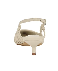 Calvin Klein Women's Movella Kitten Heel Slingback Pumps