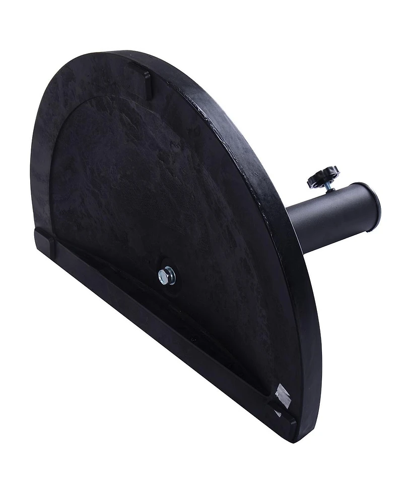 Skonyon 20 inch Outdoor Patio Half Round Umbrella Base