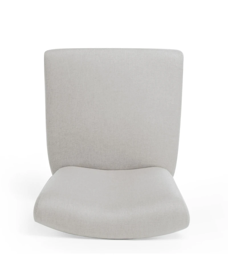Streamdale Beige Swivel Counter Stool Comfort, Style in Any Room
