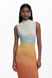 Desigual Women's Ombre tulle dress
