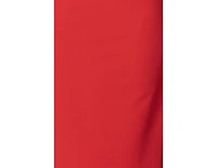 Bebe Women's Cape Sleeve Midi Dress, Red, Small