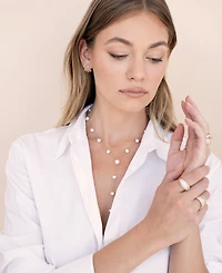 Ettika Glisten Wing Pave Earrings