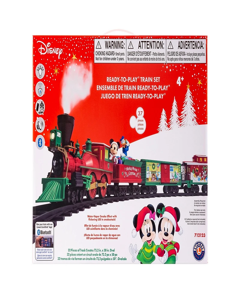 Lionel Disney Mickey Mouse Express Ready to Play Train Set with Bluetooth