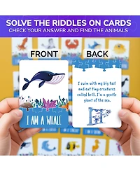 Quokka 70 Pieces Search & Find Riddle Kids Puzzles 4-6 Years Old