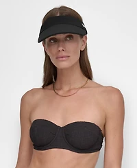 Dkny Women's Textured Molded Balconette Bikini Top