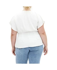 City Chic Plus Cara Top