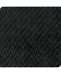 Bare Home Textured Micro plush Fleece Twin/Twin Xl Blanket
