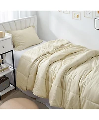 Menopleasing - Coma Inducer Oversized Cooling Comforter Set - Bleached Sand