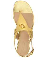 Lauren Ralph Women's Everly Thong Flat Sandals