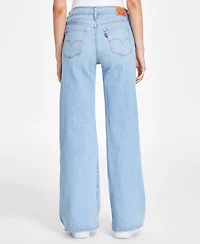 Levi's Women's 318 Shaping Stellar-Stretch Wide-Leg Jeans