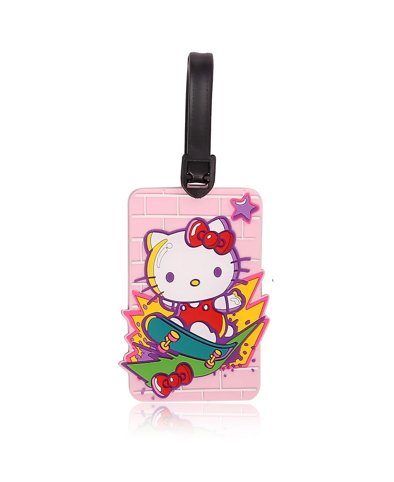 Hello Kitty Sanrio Friends 4-Piece Luggage Tag Set - Cute Travel Essentials
