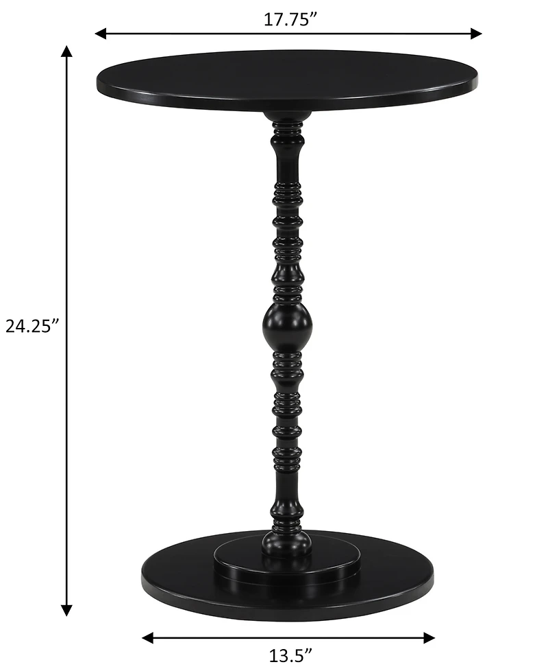 Convenience Concepts 17.75" Classic Accents Sanibel Beach Spindle Table