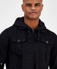 Sun + Stone Men's Dillon Trucker Jacket, Created for Macy's
