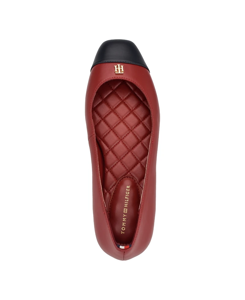 Tommy Hilfiger Women's Bekim Cap Toe Ballet Flats