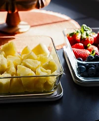 Dura Living -Piece 6.5 Cup Rectangular Food Storage and Meal Prep Container Set