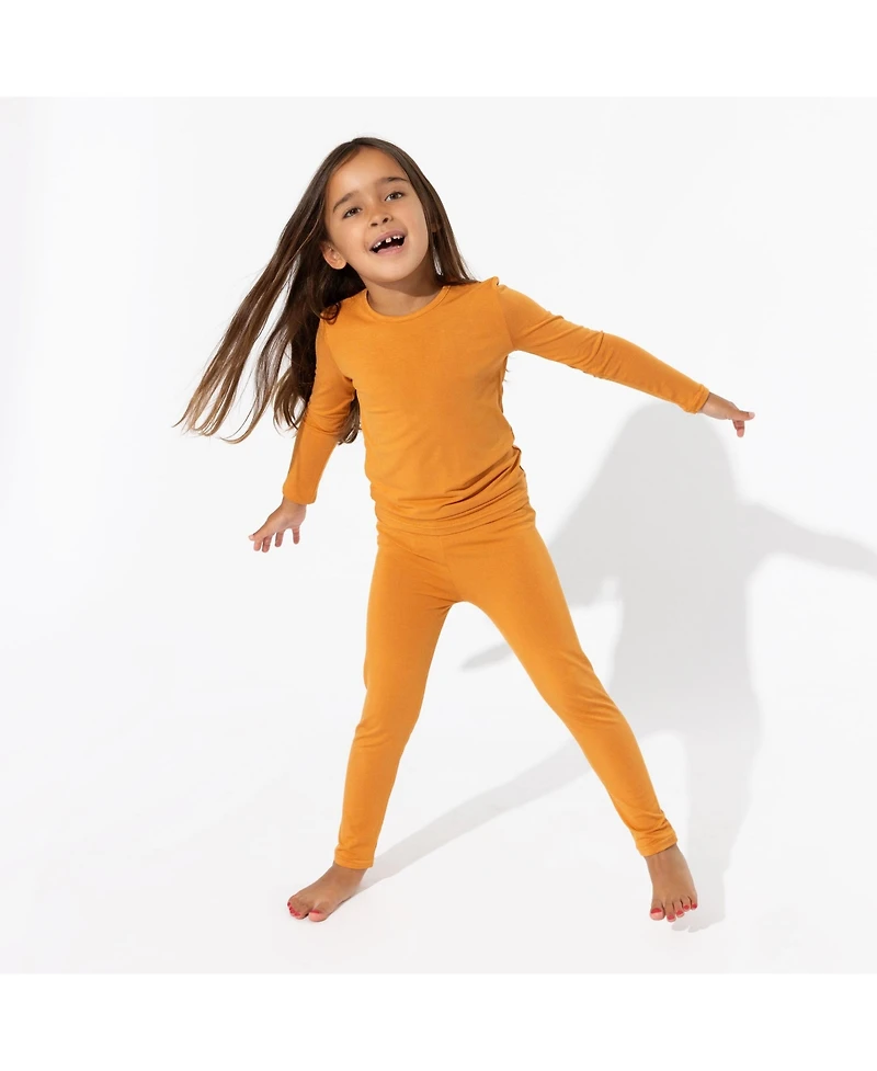 Bellabu Bear Kids Unisex Canyon Set of 2 Piece Pajamas