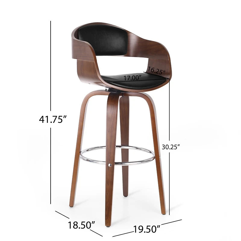 Streamdale Furniture Modern And Comfy Bar Stool For Home Or Bar
