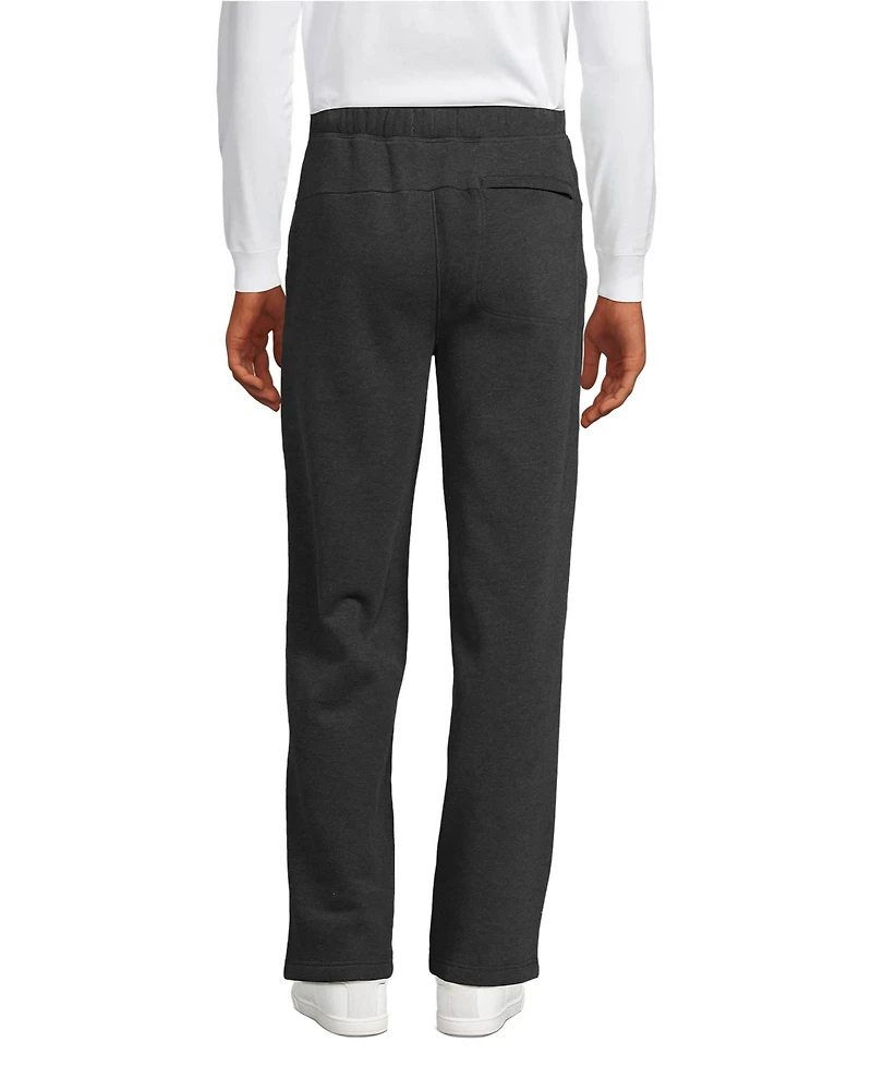Lands' End Men's Serious Sweats Wide Leg Pant