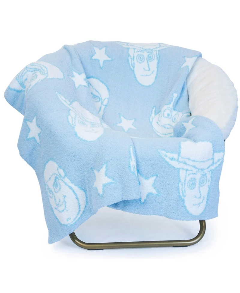 Saturday Park Toy Story 50x60 Feather Knit Throw Blanket