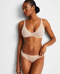 State of Day Women's Mesh Lace Bralette, Exclusively at Macy's