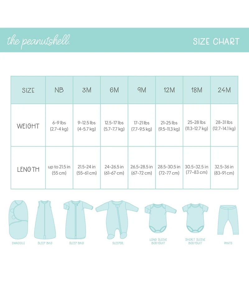 The Peanutshell Baby Neutral Safari Bodysuits for Boys and Girls