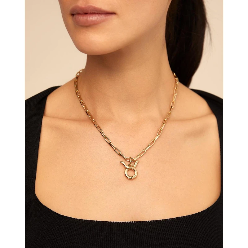 UNOde50 Metal Alloy Short Elongated Links Chain