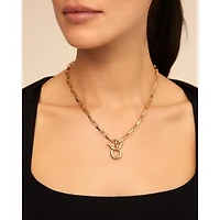 UNOde50 Metal Alloy Short Elongated Links Chain