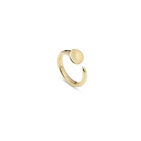 UNOde50 Twisted Nail Form Metal Alloy Ring
