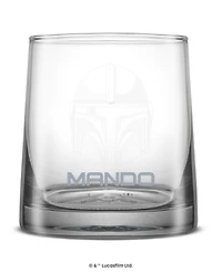 JoyJolt Star Wars The Mandalorians Short Drinking Glasses, Set of 4