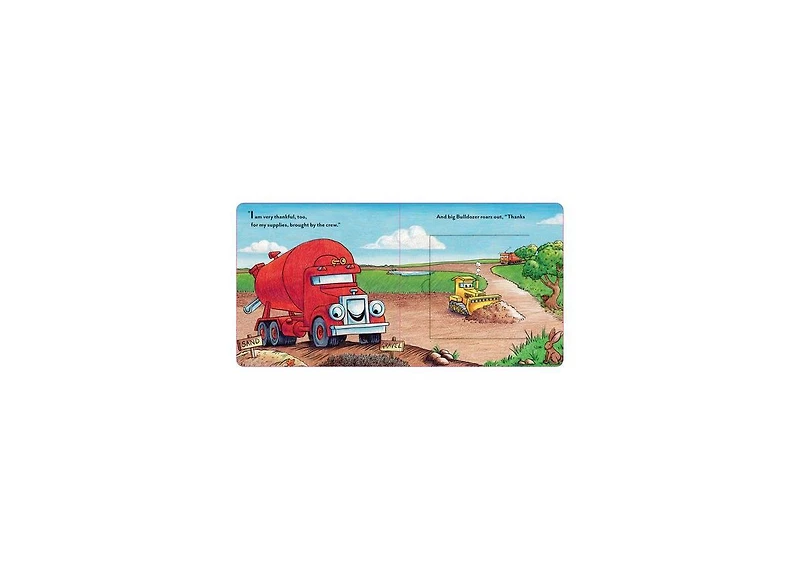 Barnes & Noble Construction Site: A Thankful Night: A Thanksgiving Lift-The-Flap Book by Sherri Duskey Rinker