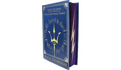 Barnes & Noble Percy Jackson And The Olympians The Lightning Thief Deluxe Collector's Edition by Rick Riordan