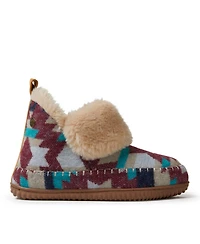 Alpine by Dearfoams Women's Moritz Bootie House Slipper