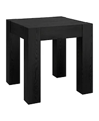 Hudson & Canal 22" Langston Wide Square Side Table