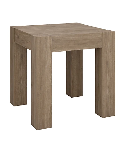 Hudson & Canal 22" Langston Wide Square Side Table