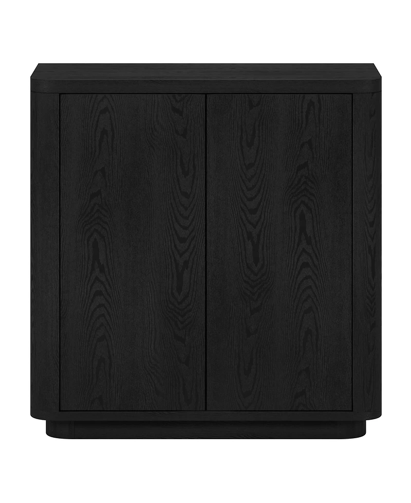 Hudson & Canal 32" Plympton Wide Rectangular Accent Cabinet